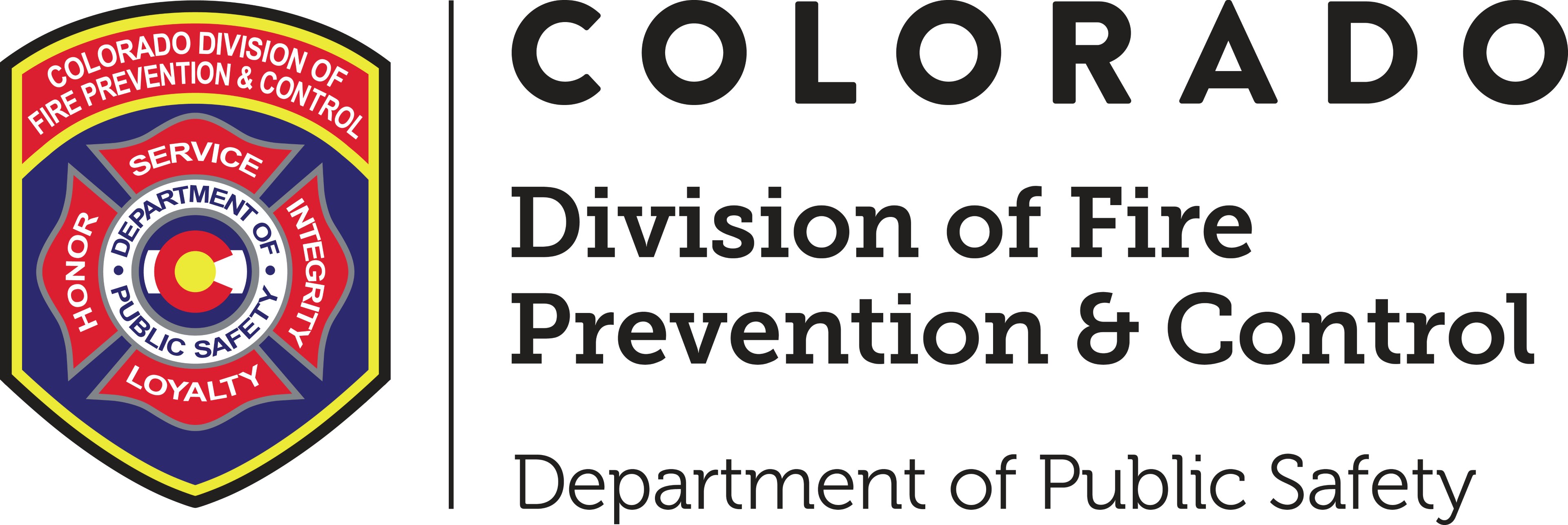 Colorado Division of Fire Prevention & Control logo